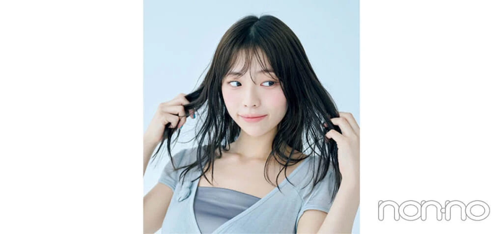 菊地姫奈の夏の肌、髪、ボディ、リセットプロセスカット2-23