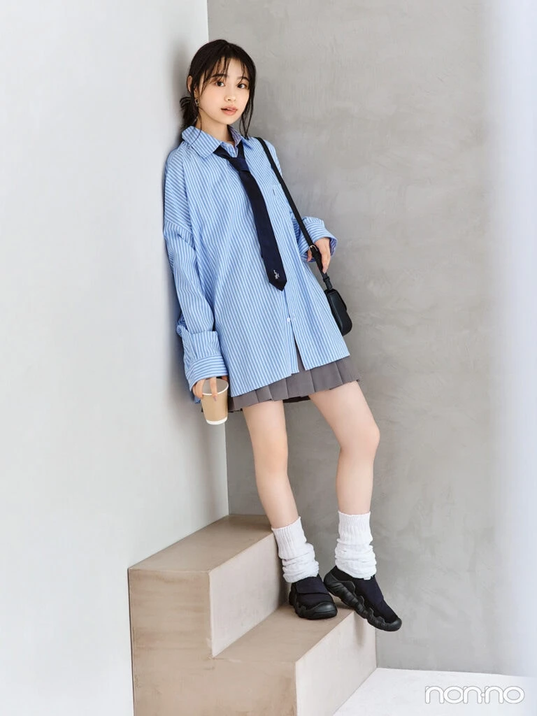 林芽亜里 KEEN「HYPOWSER WRAP」で写真にも映える今っぽカジュアルに