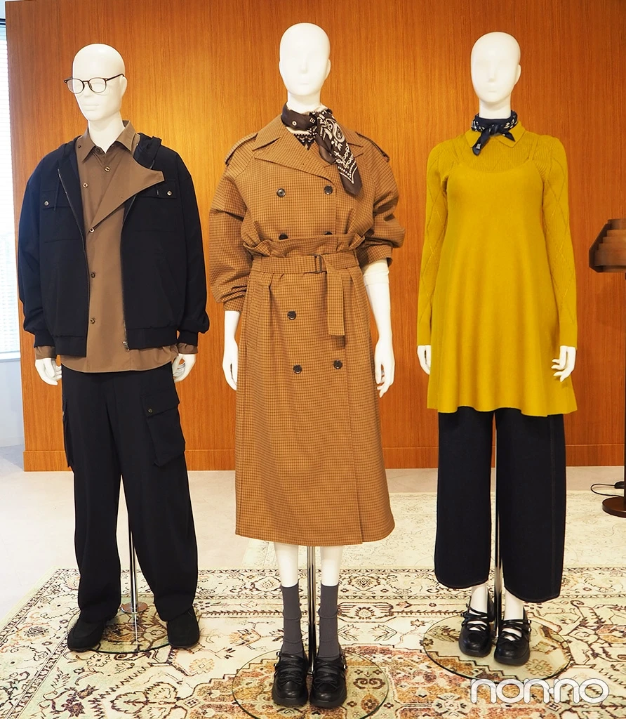 GU×rokhのコレクション展示