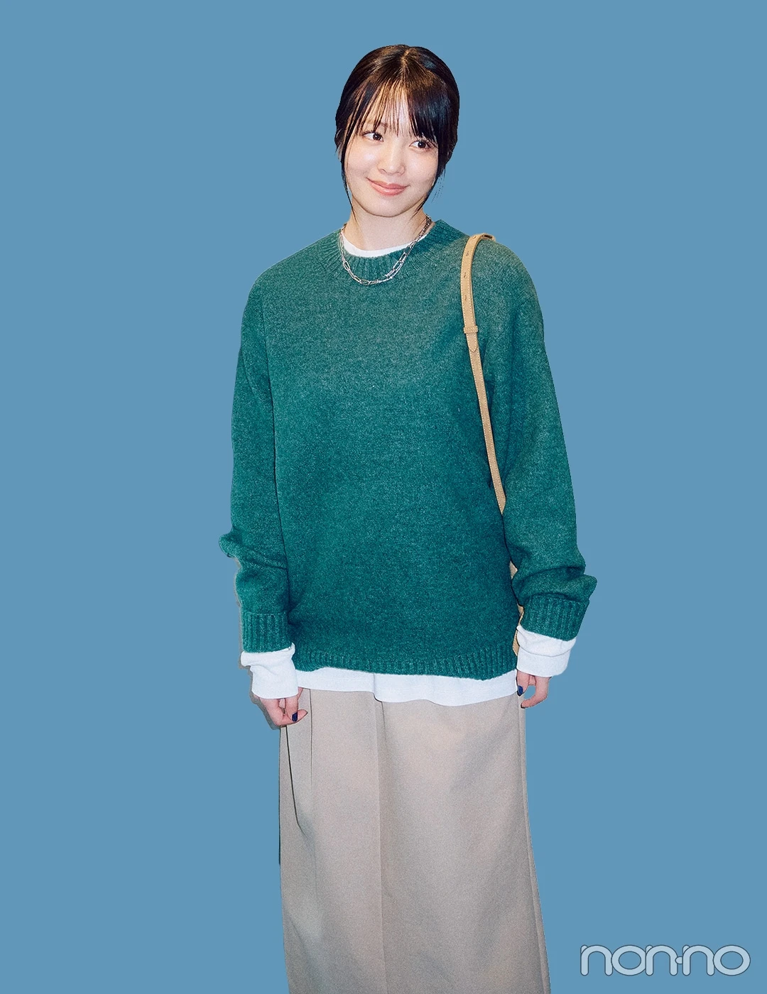 【non-no web】横田真悠が着こなす大学生の毎日コーデ