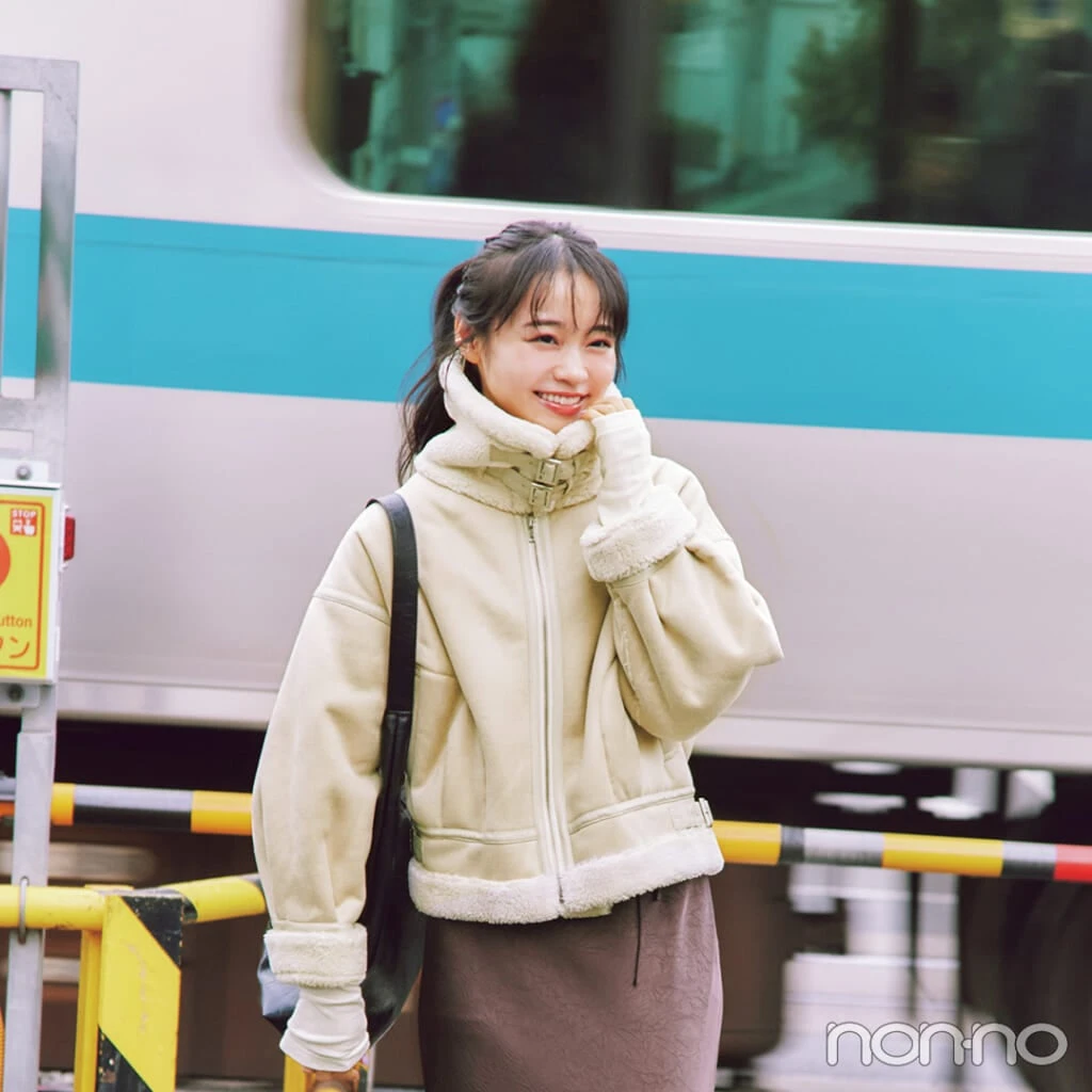 【non-no web】小宮山莉渚が着こなす大学生の毎日コーデ_アイキャッチ画像
