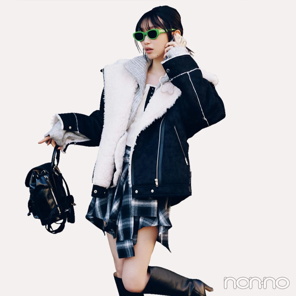 【non-no web】岡本夏美が着こなす大学生の毎日コーデ_アイキャッチ画像
