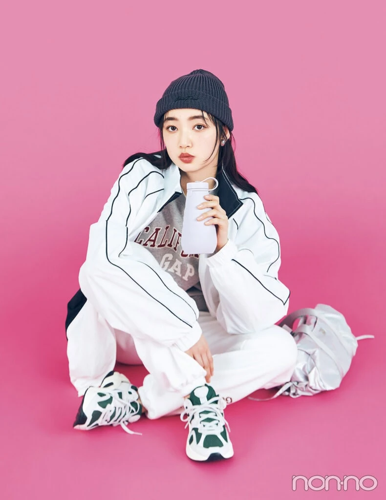 【non-no web】小宮山莉渚が着こなす大学生の毎日コーデ