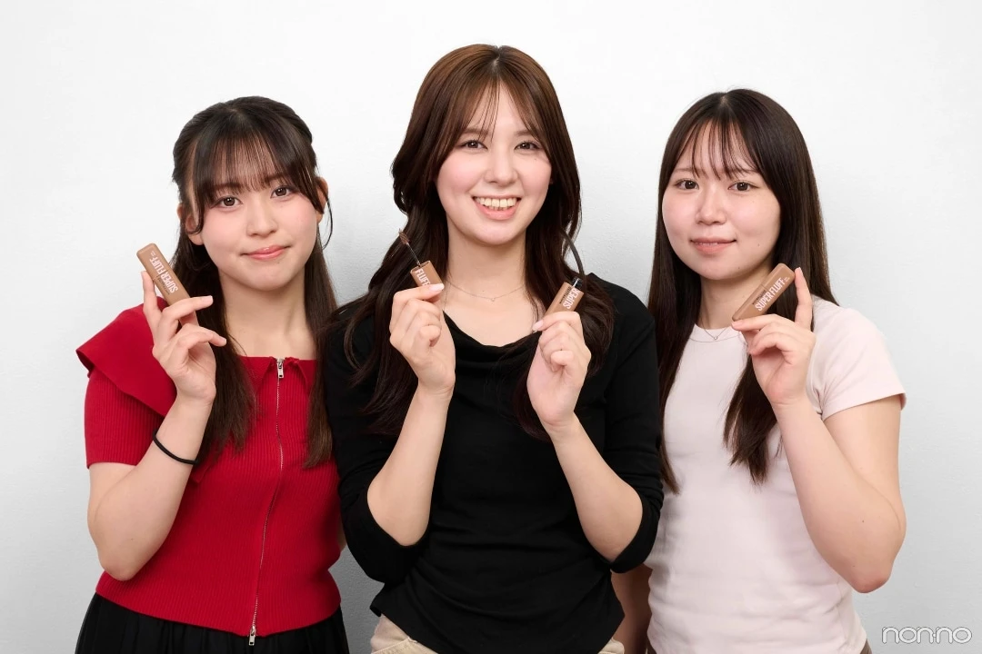 メイベリン ニューヨークの新色「メイベリン SP フラッフ ブロウ ムース 05」お試しレビューに参加するエディターズ