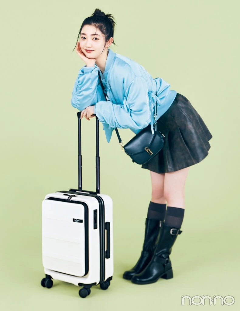【non-no web】小宮山莉渚が着こなす大学生の毎日コーデ