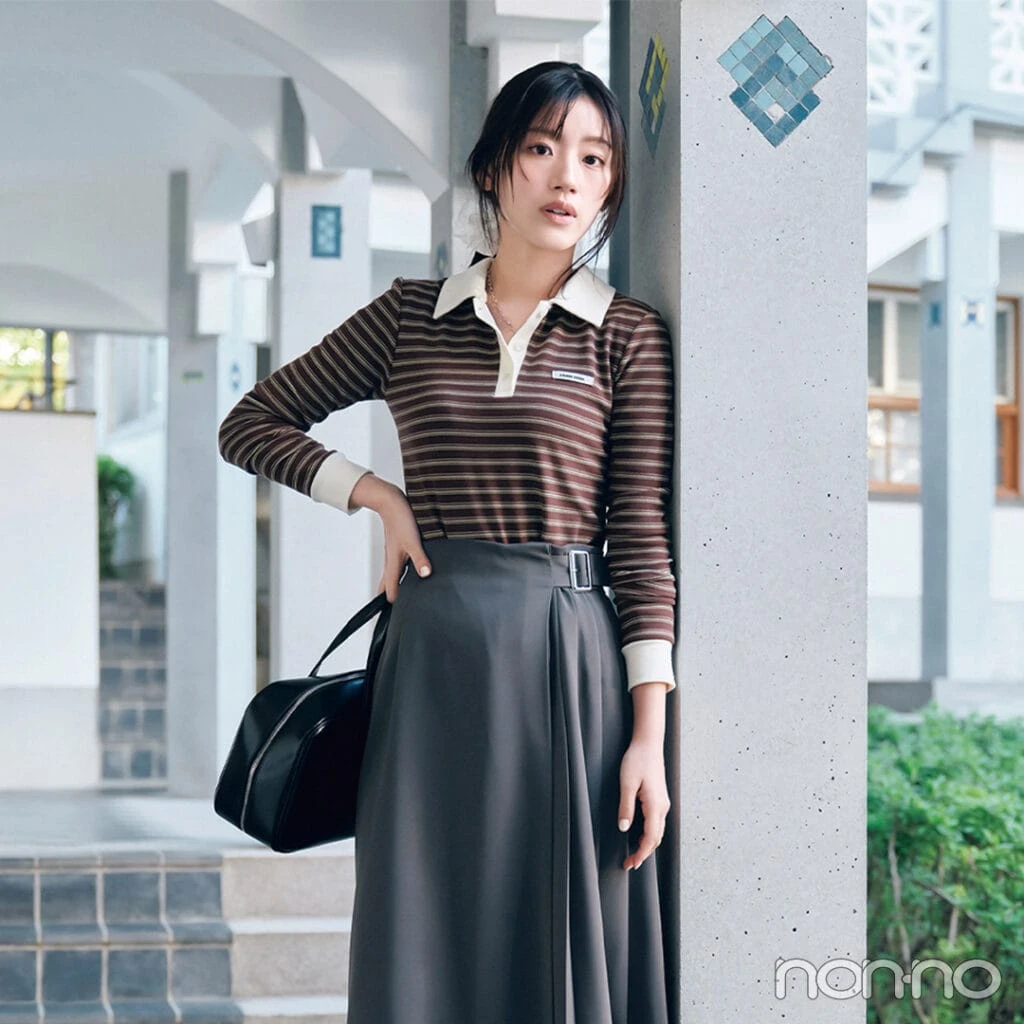 【non-no web】佐々木美玲が着こなす大学生の毎日コーデ_アイキャッチ画像