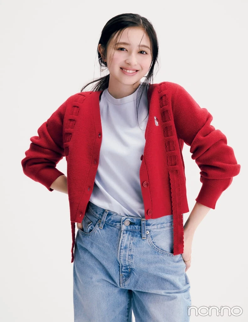 【non-no web】井上和が着こなす大学生の毎日コーデ