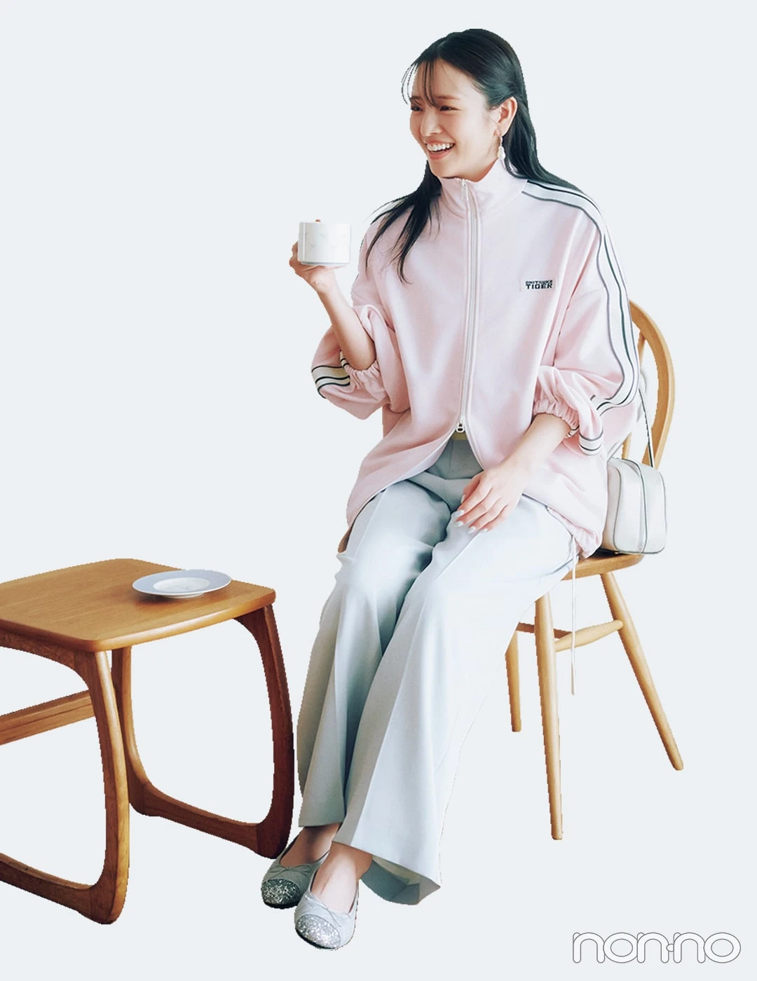 【non-no web】横田真悠が着こなす大学生の毎日コーデ