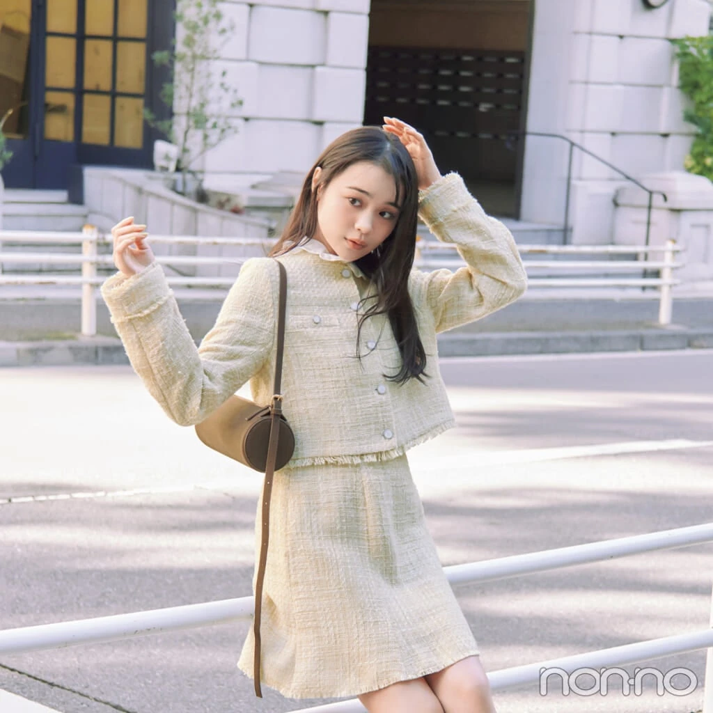 【non-no web】林芽亜里が着こなす大学生の毎日コーデ_アイキャッチ画像