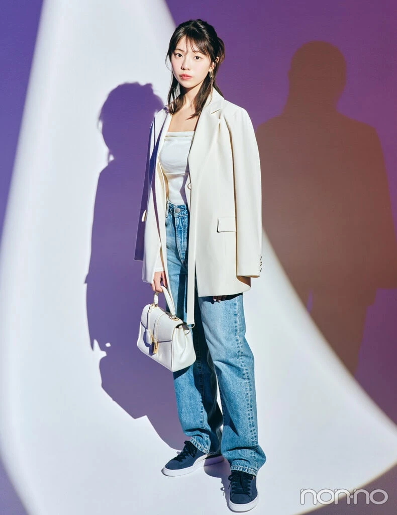 【non-no web】菊地姫奈が着こなす大学生の毎日コーデ