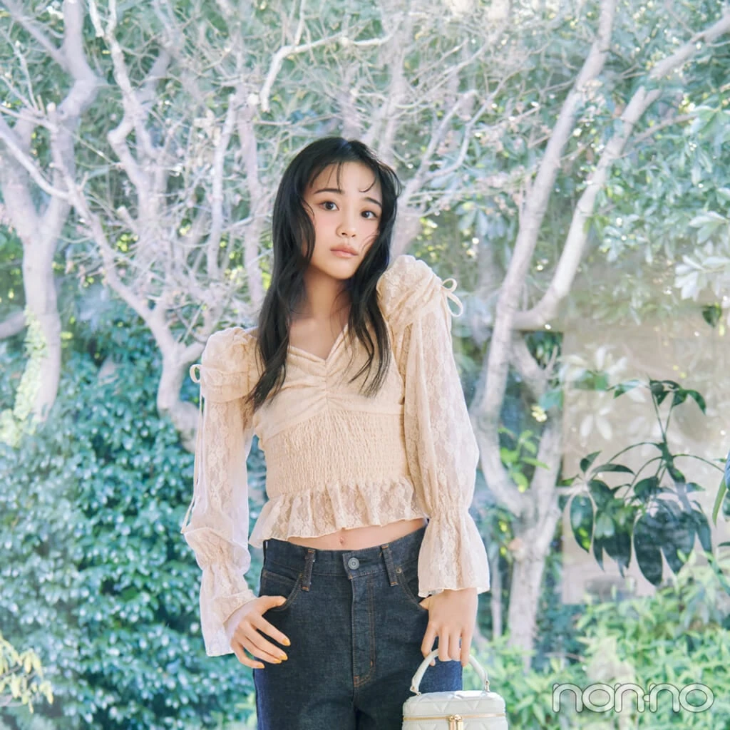 【non-no web】林芽亜里が着こなす大学生の毎日コーデ_アイキャッチ画像
