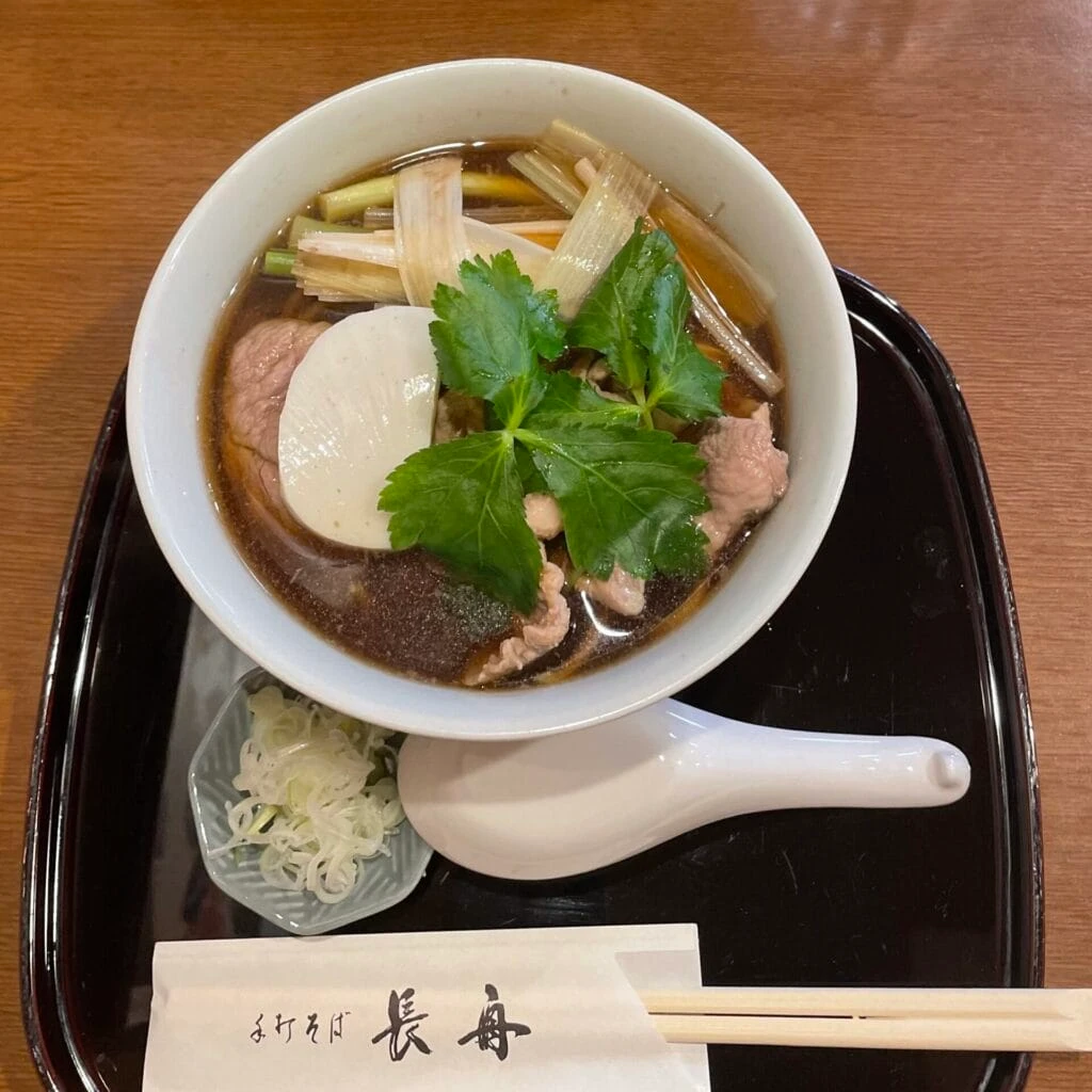 熱海 手打ちそば 長舟 鴨南蛮蕎麦