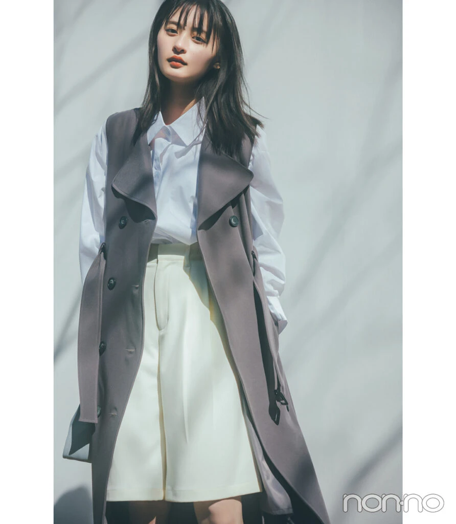 しゃれ感シンプル遠藤さくらの着回し10Days-DAY8