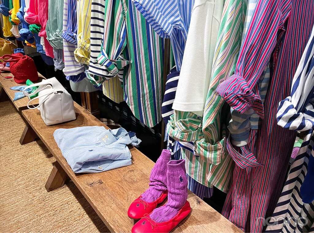 「ザ ポロ ウィメンズショップ」店内の様子