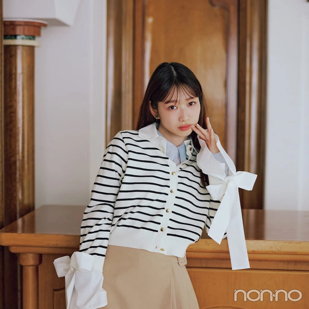 【non-no web】岡本夏美が着こなす大学生の毎日コーデ_アイキャッチ画像