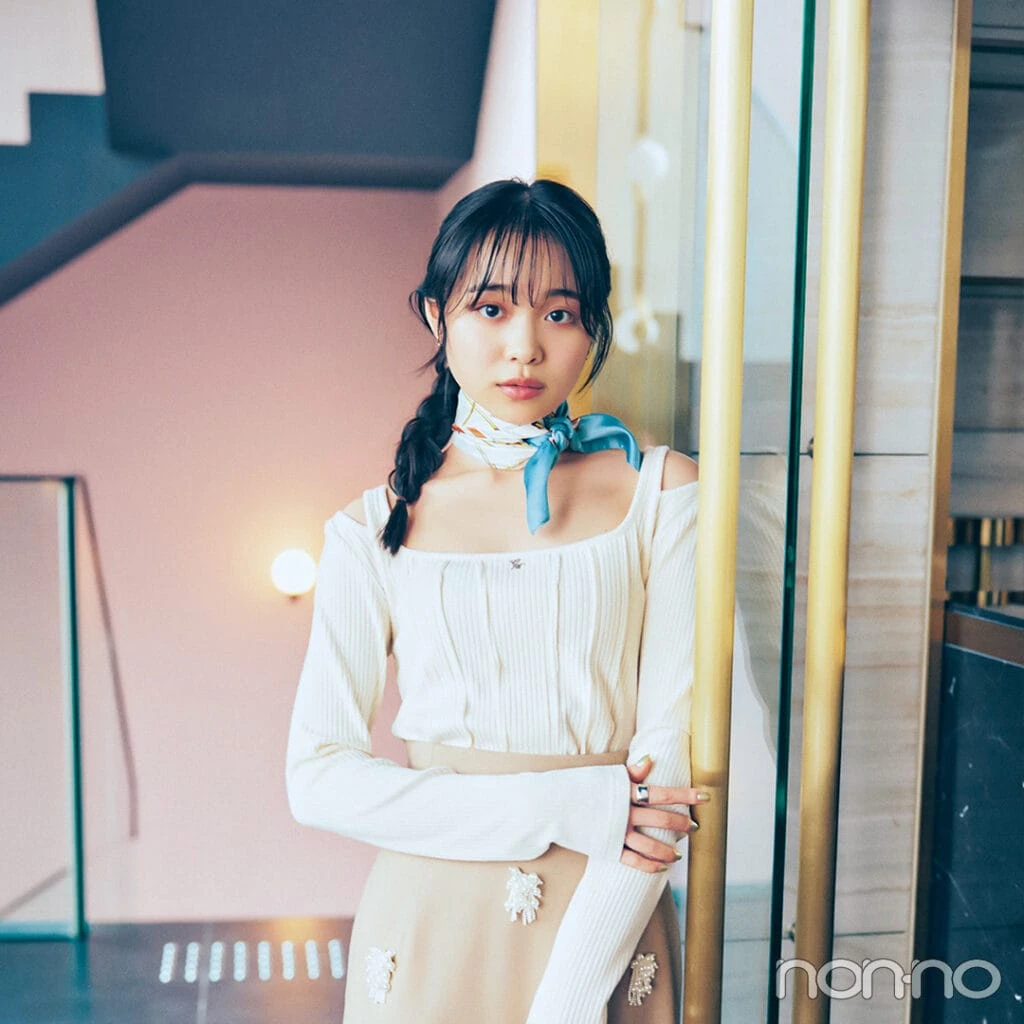 【non-no web】林芽亜里が着こなす大学生の毎日コーデ_アイキャッチ画像