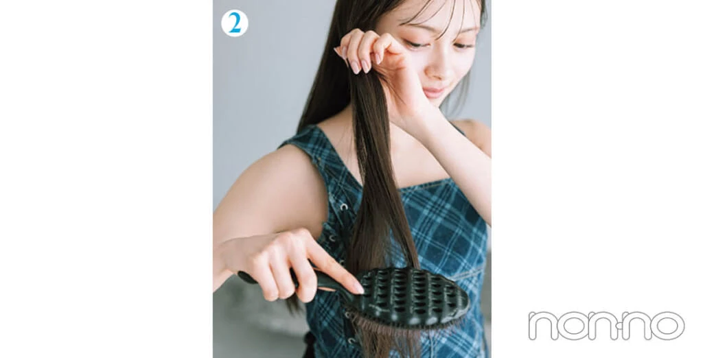 AKB48伊藤百花さん令和のポニーテールとシュシュプロセスカット3-5