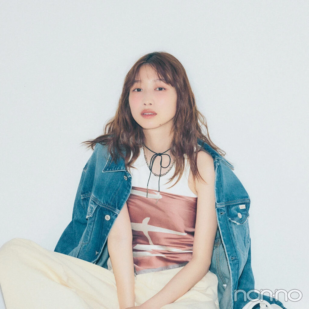 【non-no web】岡本夏美が着こなす大学生の毎日コーデ_アイキャッチ画像