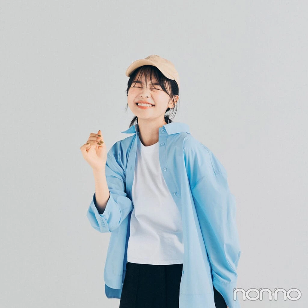 【non-no web】林芽亜里が着こなす大学生の毎日コーデ_アイキャッチ画像