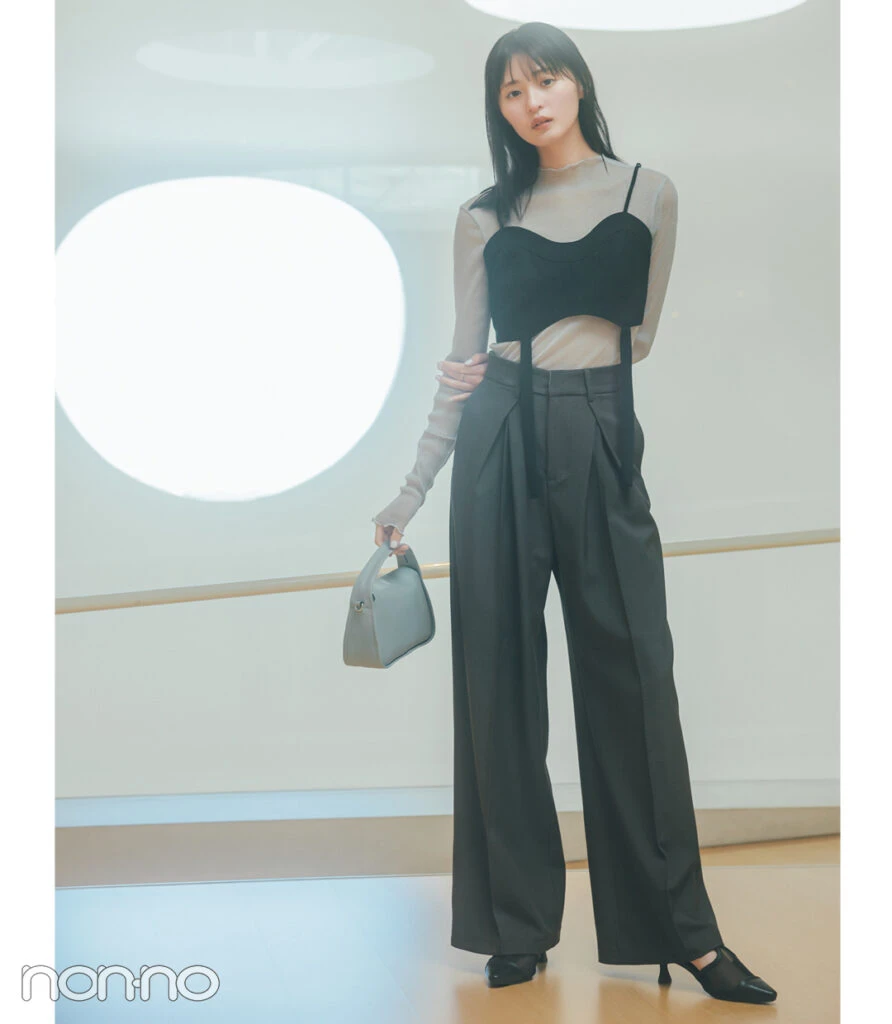 しゃれ感シンプル遠藤さくらモデルカット