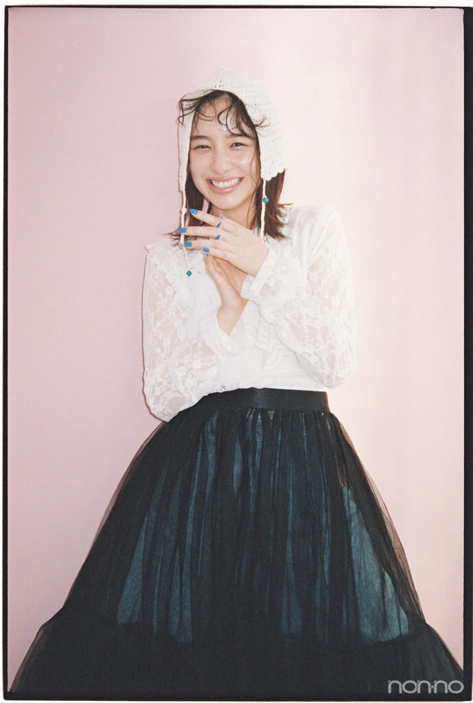 帽子をかぶった堀田真由2