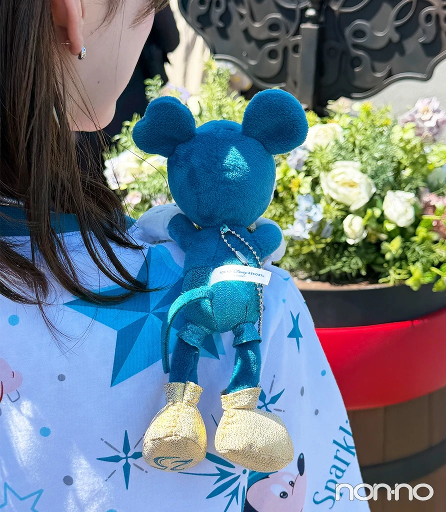 ミッキーマウスのくっつきぬいぐるみ￥2500