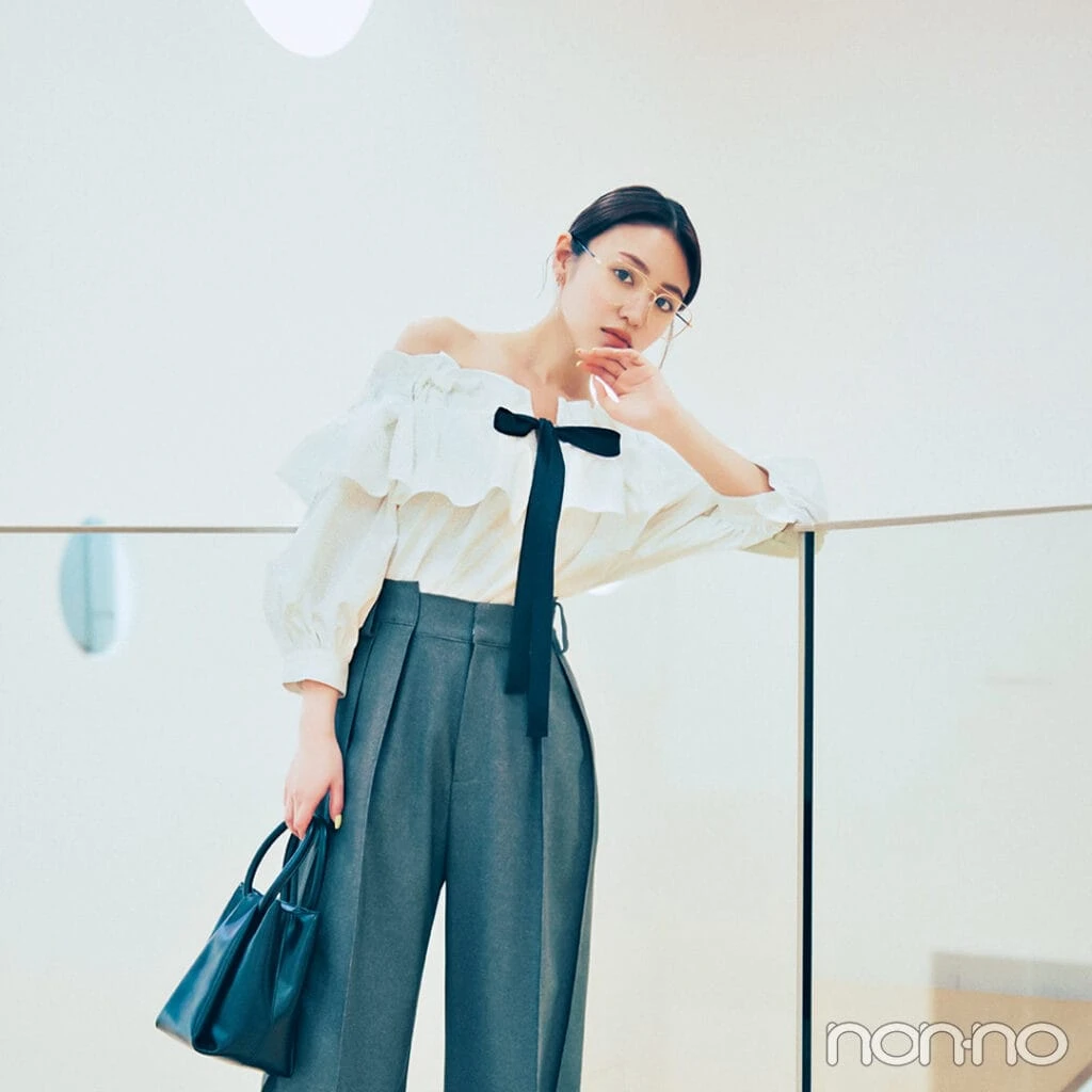 【non-no web】香音が着こなす大学生の毎日コーデ_アイキャッチ画像