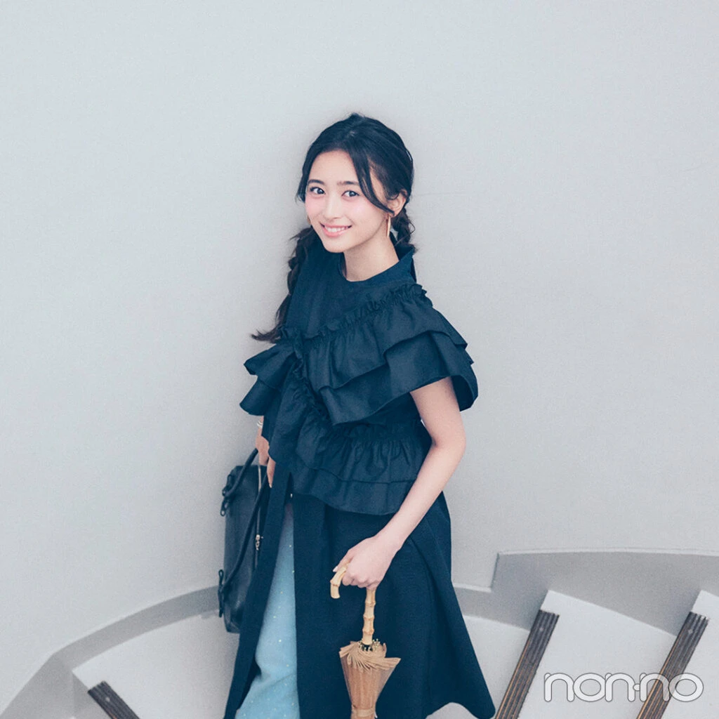 【non-no web】林芽亜里が着こなす大学生の毎日コーデ_アイキャッチ画像