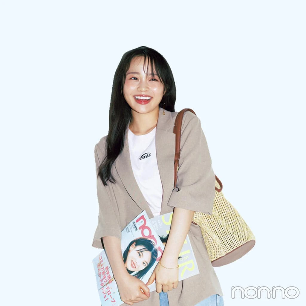 【non-no web】林芽亜里が着こなす大学生の毎日コーデ_アイキャッチ画像