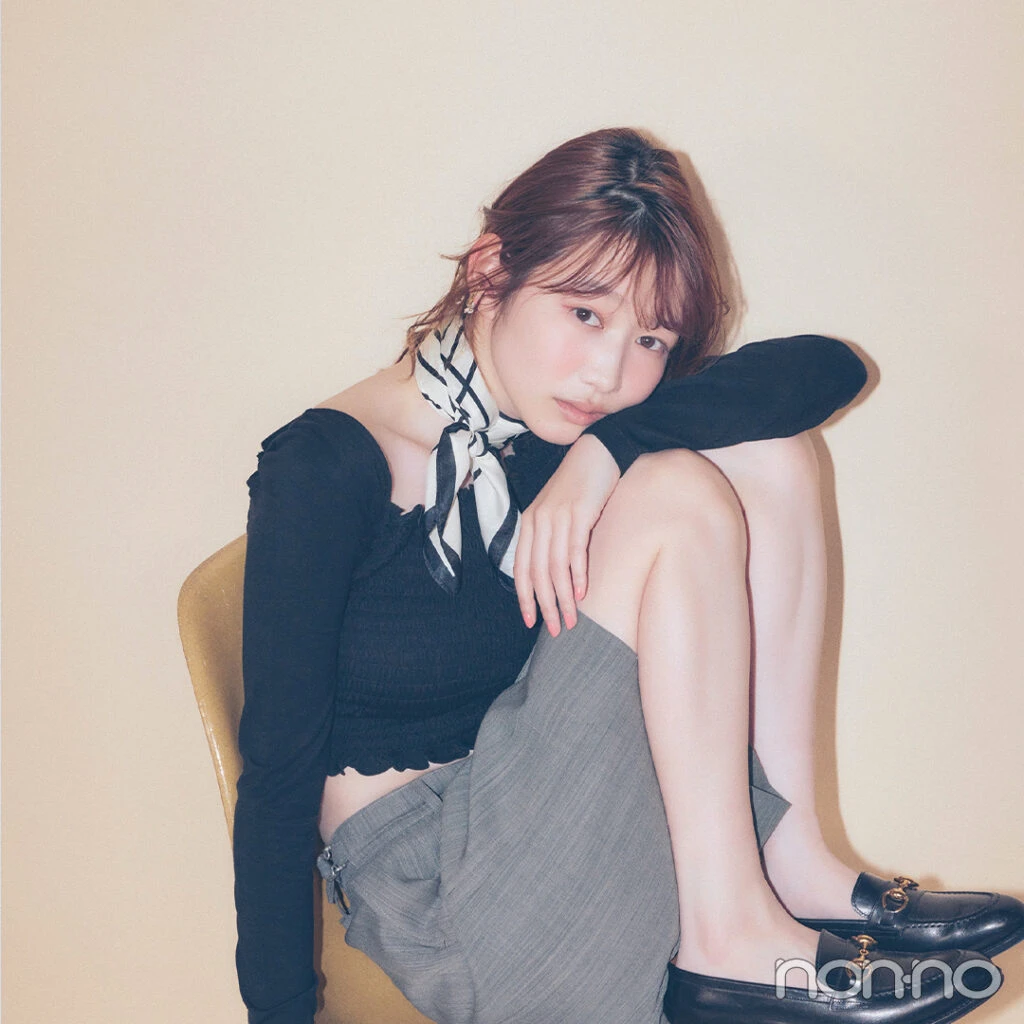 【non-no web】岡本夏美が着こなす大学生の毎日コーデ_アイキャッチ画像