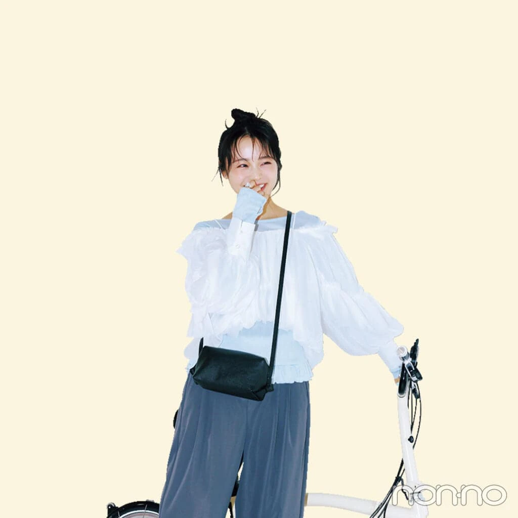 【non-no web】林芽亜里が着こなす大学生の毎日コーデ_アイキャッチ画像