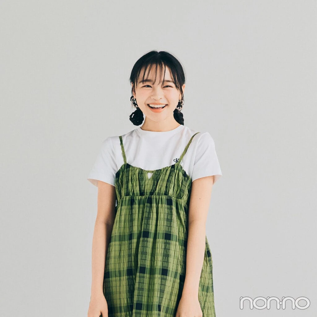 【non-no web】林芽亜里が着こなす大学生の毎日コーデ_アイキャッチ画像