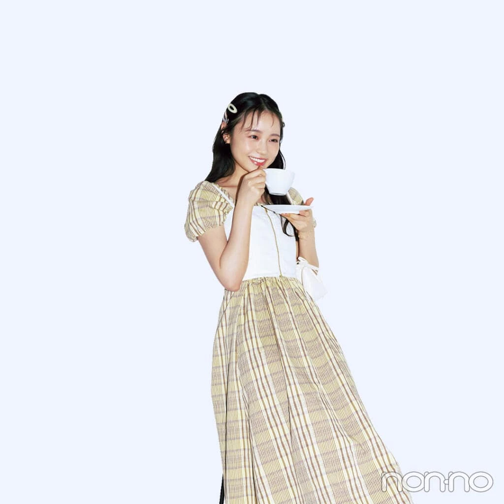 【non-no web】林芽亜里が着こなす大学生の毎日コーデ_アイキャッチ画像