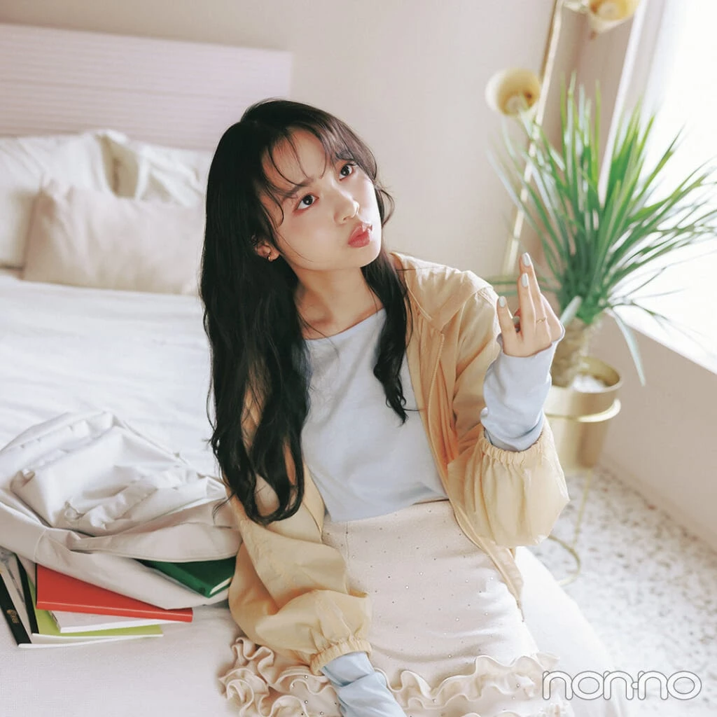 【non-no web】林芽亜里が着こなす大学生の毎日コーデ_アイキャッチ画像