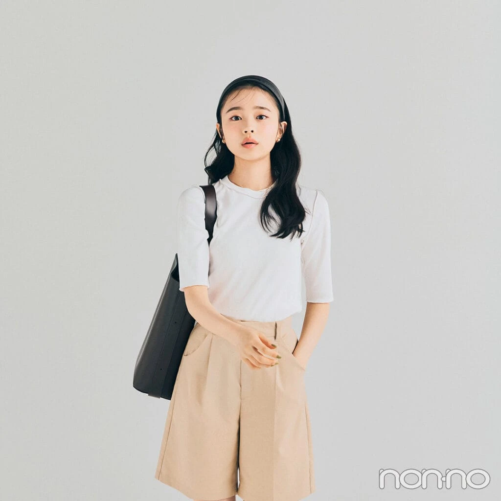 【non-no web】林芽亜里が着こなす大学生の毎日コーデ_アイキャッチ画像
