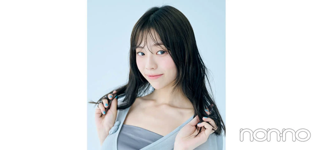 菊地姫奈の夏の肌、髪、ボディ、リセットプロセスカット2-22