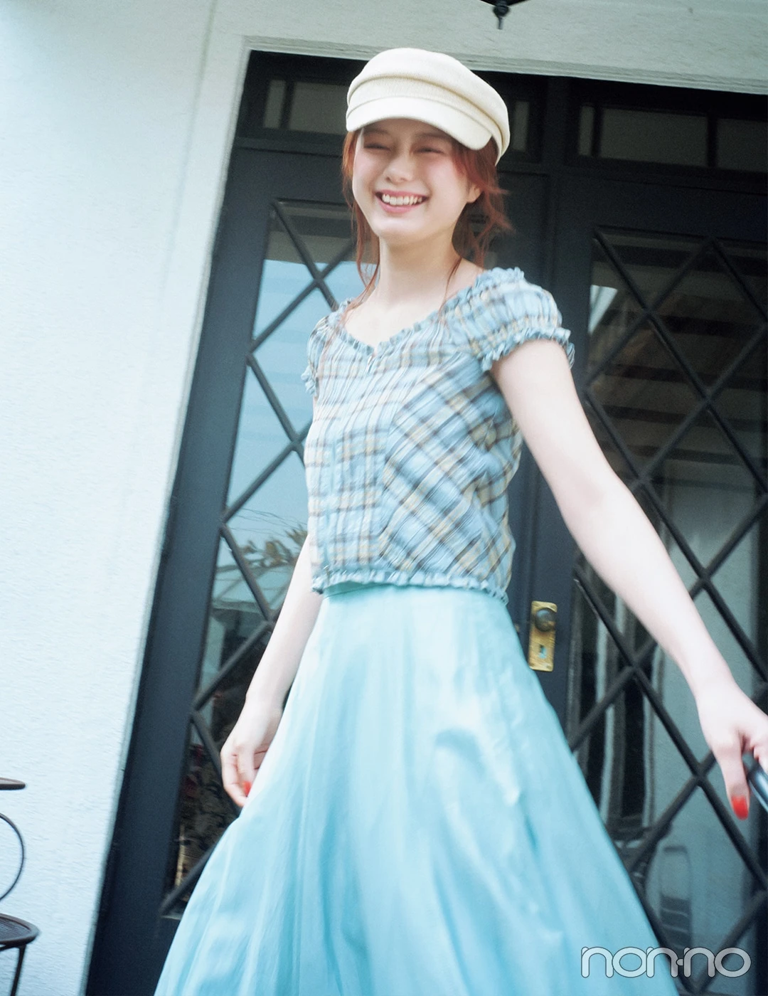 【non-no web】紺野彩夏が着こなす大学生の毎日コーデ