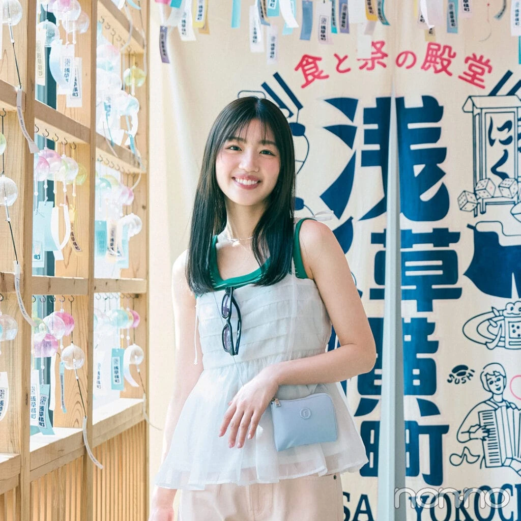 【non-no web】佐々木美玲が着こなす大学生の毎日コーデ_アイキャッチ画像
