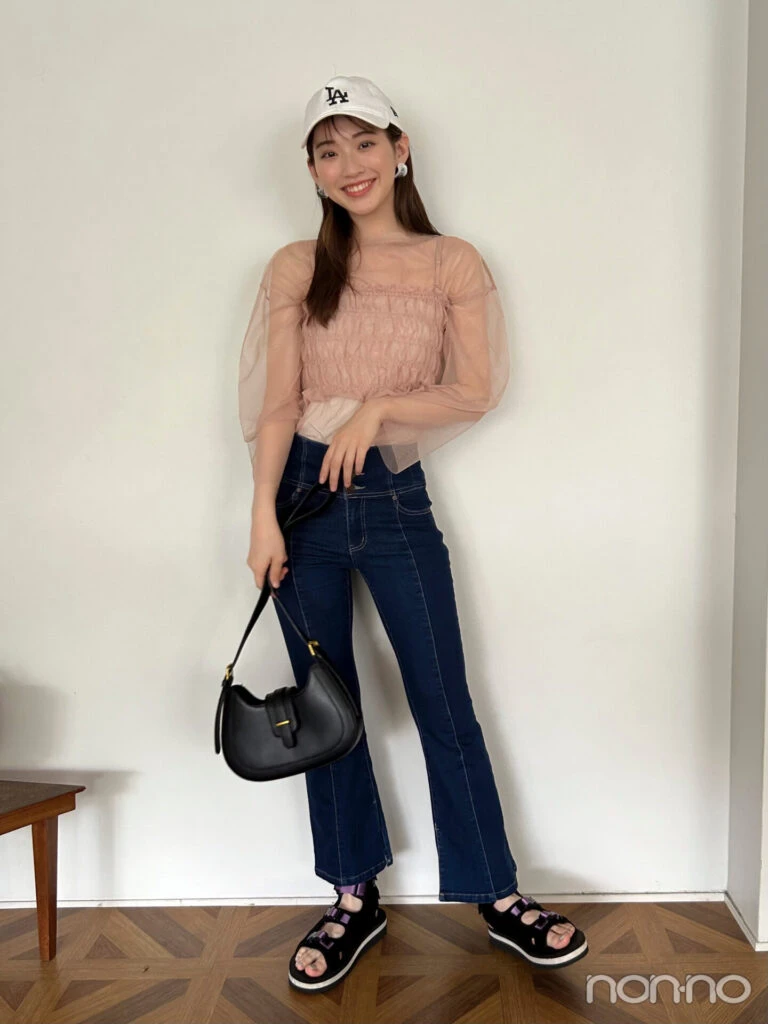 村上なずなの私服コーデ