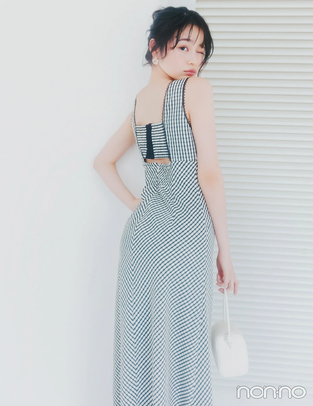 【non-no web】小坂菜緒が着こなす大学生の毎日コーデ