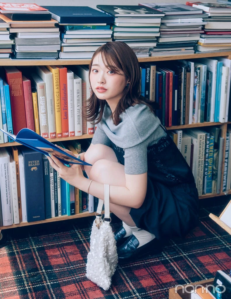 【non-no web】村上なずなが着こなす大学生の毎日コーデ
