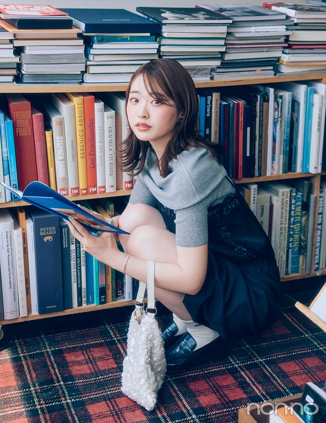 【non-no web】村上なずなが着こなす大学生の毎日コーデ