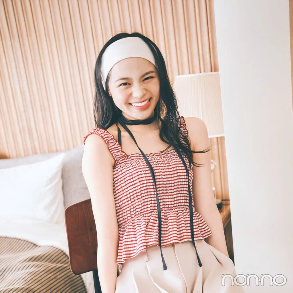 【non-no web】林芽亜里が着こなす大学生の毎日コーデ_アイキャッチ画像