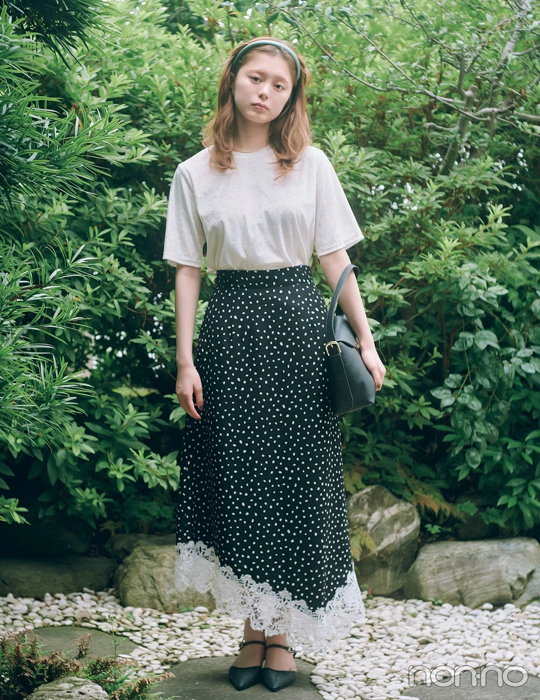 【non-no web】紺野彩夏が着こなす大学生の毎日コーデ