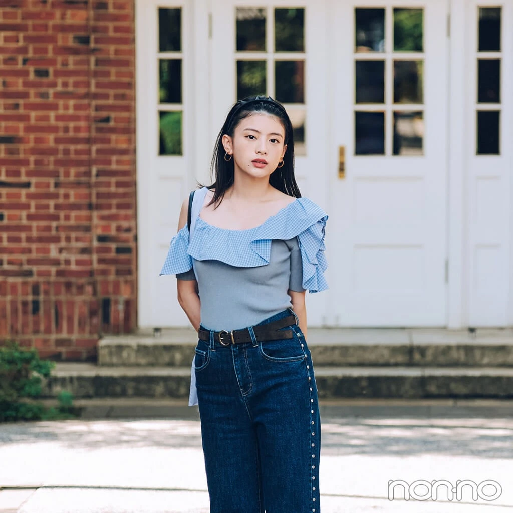 【non-no web】出口夏希が着こなす大学生の毎日コーデ_アイキャッチ画像