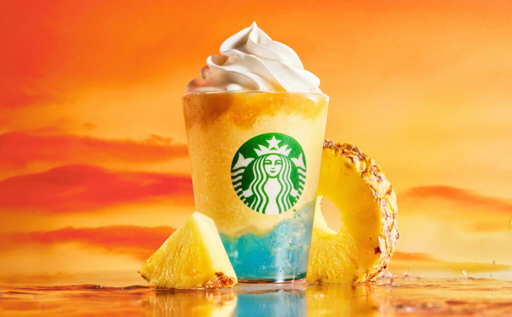 スターバックス『サンシャイン パイン フラペチーノ®』