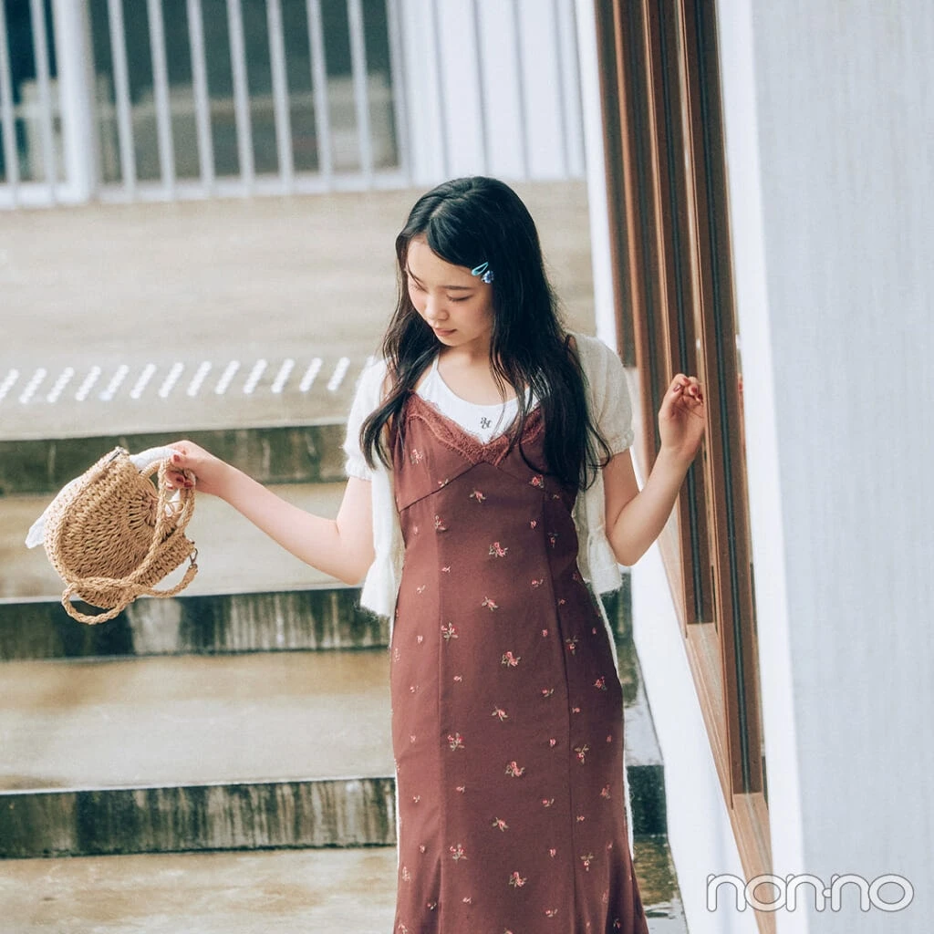 【non-no web】林芽亜里が着こなす大学生の毎日コーデ_アイキャッチ画像