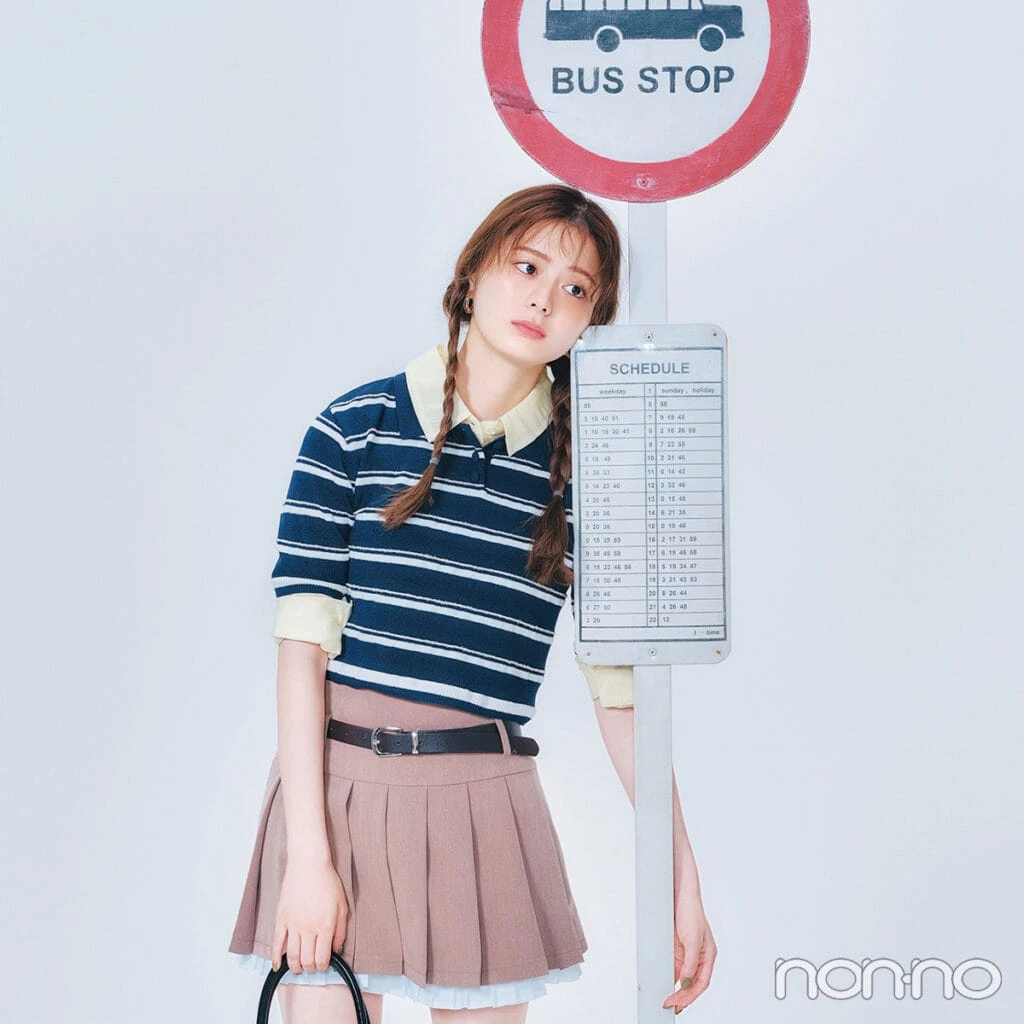 【non-no web】紺野彩夏が着こなす大学生の毎日コーデ_アイキャッチ画像