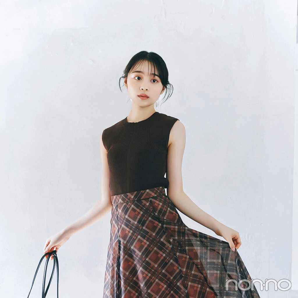 【non-no web】林芽亜里が着こなす大学生の毎日コーデ_アイキャッチ画像