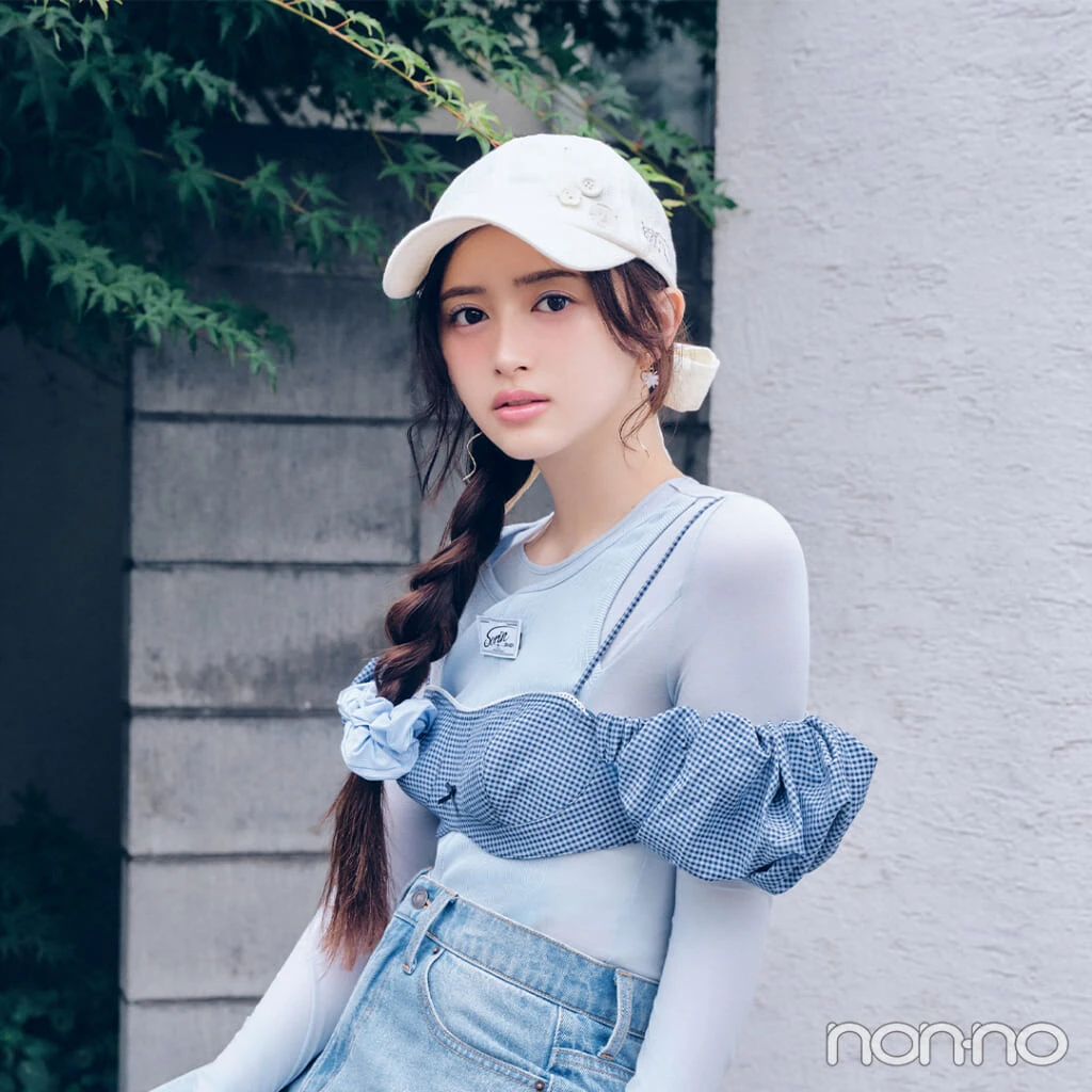 【non-no web】井上和が着こなす大学生の毎日コーデ_アイキャッチ画像